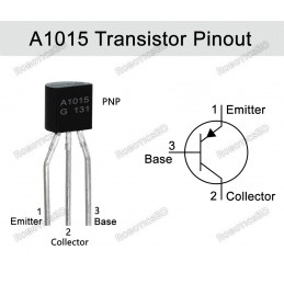 A1015 Transistor(PACK OF 5) Robotics Bangladesh