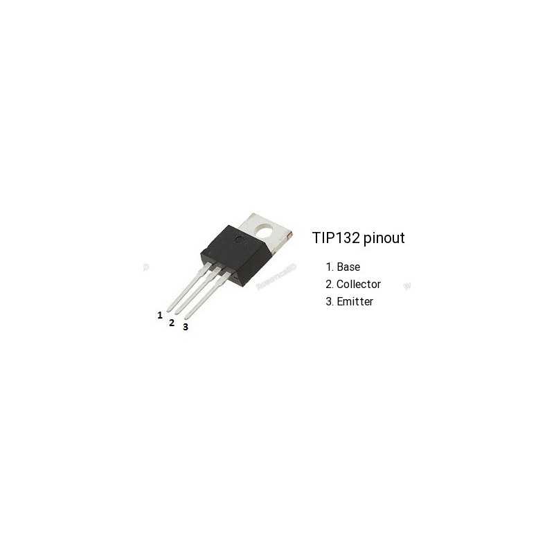 TIP132 NPN Transistor Robotics Bangladesh TIP132 NPN Transistor Robotics Bangladesh