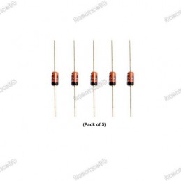Zener Diode 10v(pack of 5) Robotics Bangladesh