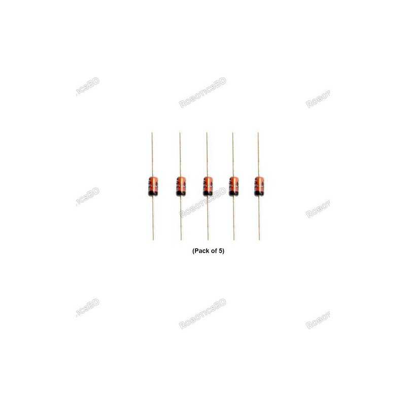 Zener Diode 10v(pack of 5) Robotics Bangladesh Zener Diode 10v(pack of 5) Robotics Bangladesh