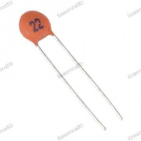 22pF Ceramic Capacitors (pack of 5) Robotics Bangladesh