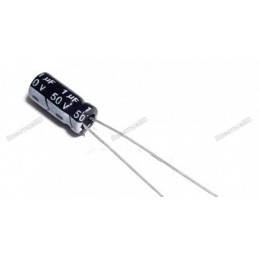 1UF 50V CAPACITOR (pack of 5) Robotics Bangladesh