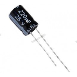 220uF 25V Capacitor Robotics Bangladesh