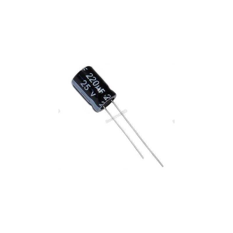 220uF 25V Capacitor Robotics Bangladesh 220uF 25V Capacitor Robotics Bangladesh