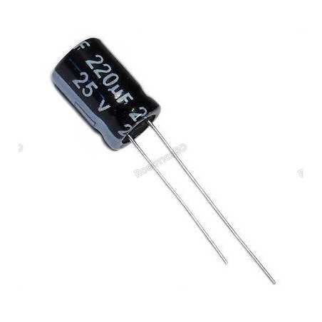 220uF 25V Capacitor Robotics Bangladesh