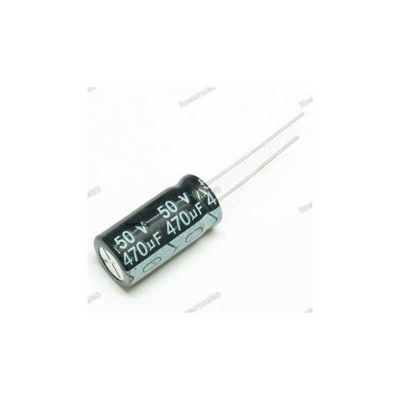 Capacitor 470uF 50v Robotics Bangladesh Capacitor 470uF 50v Robotics Bangladesh