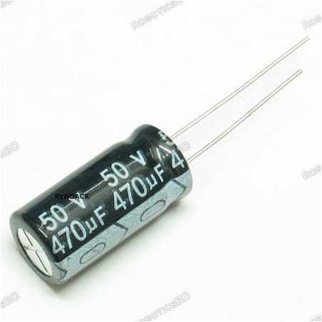 Capacitor 470uF 50v Robotics Bangladesh