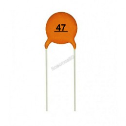 47pF Ceramic capacitor (pack of 5) Robotics Bangladesh
