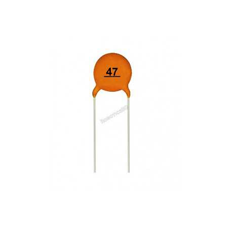 47pF Ceramic capacitor (pack of 5) Robotics Bangladesh