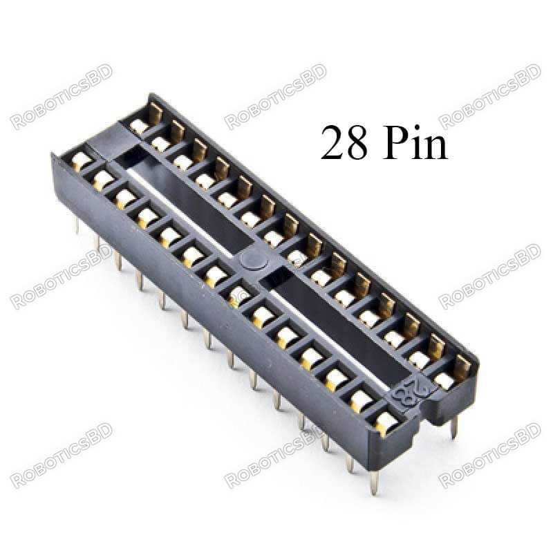 IC base 28 pin Robotics Bangladesh IC base 28 pin Robotics Bangladesh