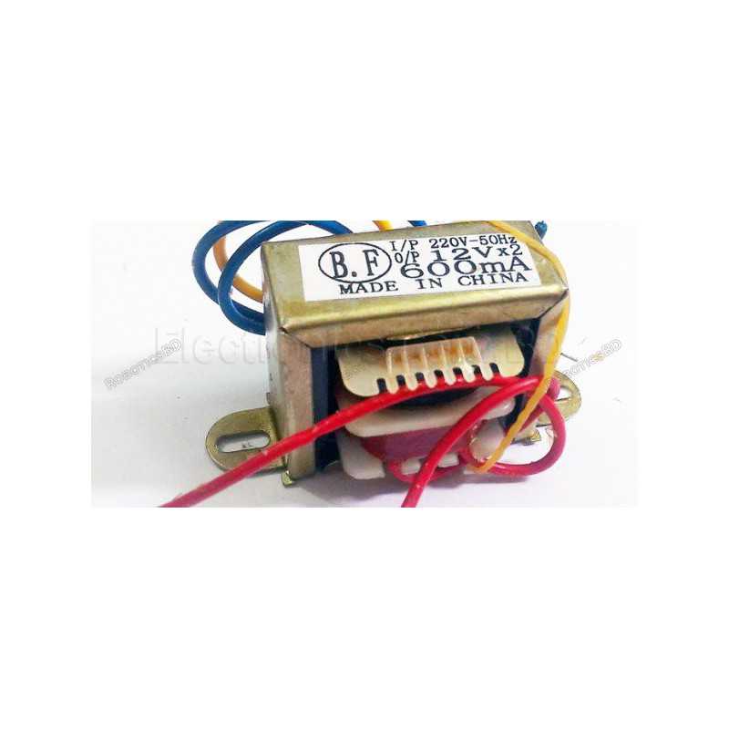 Power Transformer 12V 600mA Robotics Bangladesh Power Transformer 12V 600mA Robotics Bangladesh