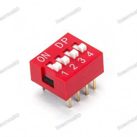 DIP Switch - 4 Position Robotics Bangladesh