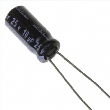 10uF 25V Capacitor (pack of 5) Robotics Bangladesh
