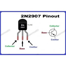 2N 2907 Transistors Robotics Bangladesh