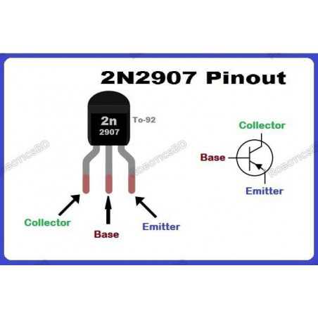 2N 2907 Transistors Robotics Bangladesh