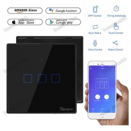 Sonoff TX Series WiFi Wall Switches T3 EU 3 Gang Robotics Bangladesh