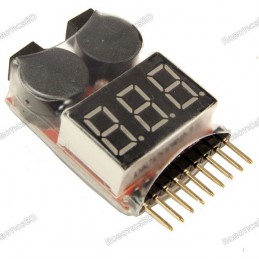 1-8S Lipo Battery Voltage Tester Robotics Bangladesh