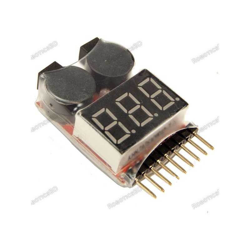 1-8S Lipo Battery Voltage Tester Robotics Bangladesh 1-8S Lipo Battery Voltage Tester Robotics Bangladesh