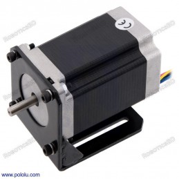 Steel L-Bracket for NEMA 23 Stepper Motors Robotics Bangladesh