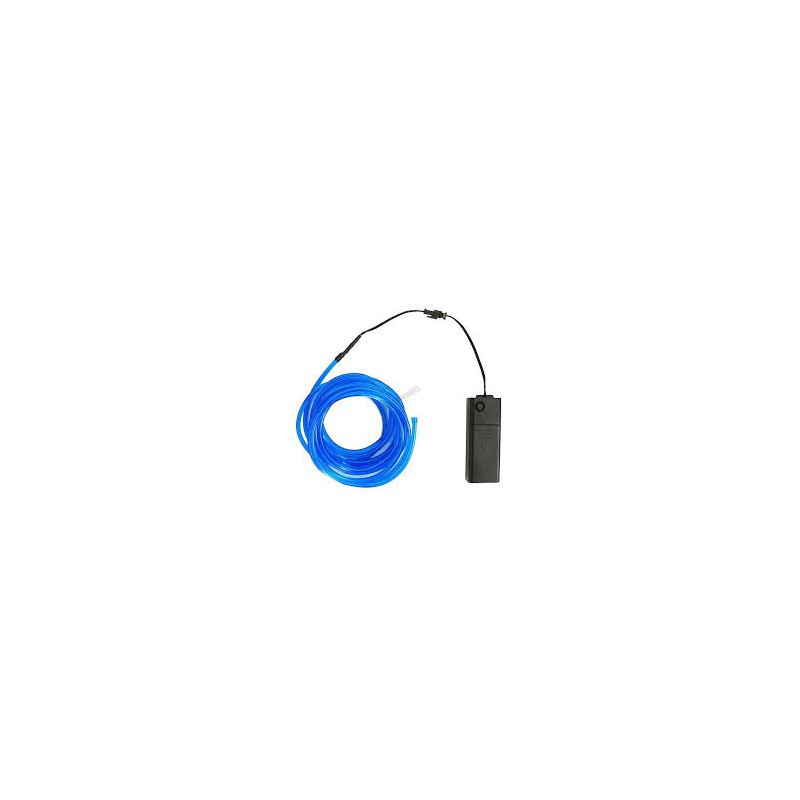 EL Wire-Blue 3m With Pocket Inverter Robotics Bangladesh EL Wire-Blue 3m With Pocket Inverter Robotics Bangladesh