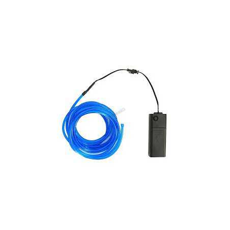 EL Wire-Blue 3m With Pocket Inverter Robotics Bangladesh