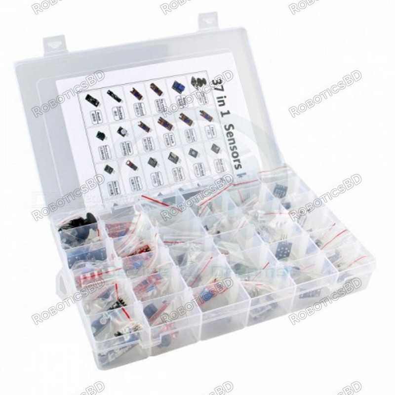 37 In 1 Sensor Module Board Set Kit For Arduino with Box Robotics Bangladesh 37 In 1 Sensor Module Board Set Kit For Arduino with Box Robotics Bangladesh