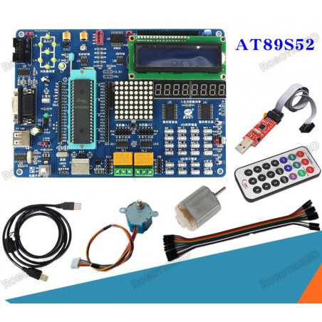 8051 Microcontroller MCU Learning Development Board Kit Robotics Bangladesh