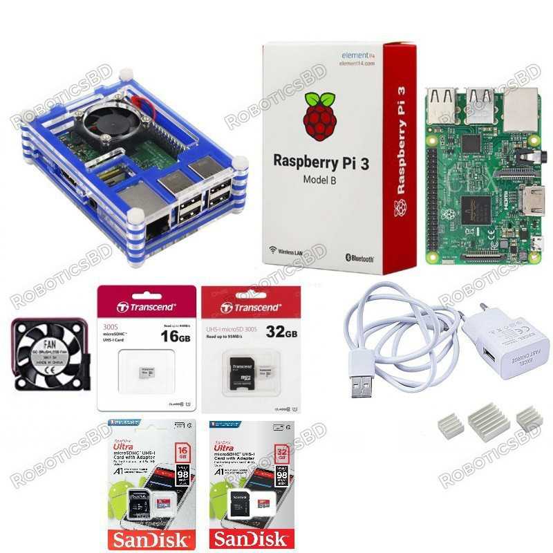 Raspberry Pi 3 Model B Complete Set Robotics Bangladesh Raspberry Pi 3 Model B Complete Set Robotics Bangladesh