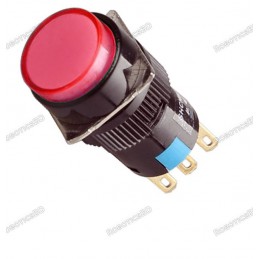 AL6-A With LED color Green AC 3A/250V (DC 30V/5A) 5Pin Push Switch Robotics Bangladesh