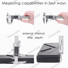 Digital Slide Caliper 12 inch/300 mm Measuring Tool Hardened Stainless Steel Robotics Bangladesh