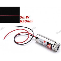 650nm 5mW Focusable Red Line Laser Module Laser Generator Diode Robotics Bangladesh