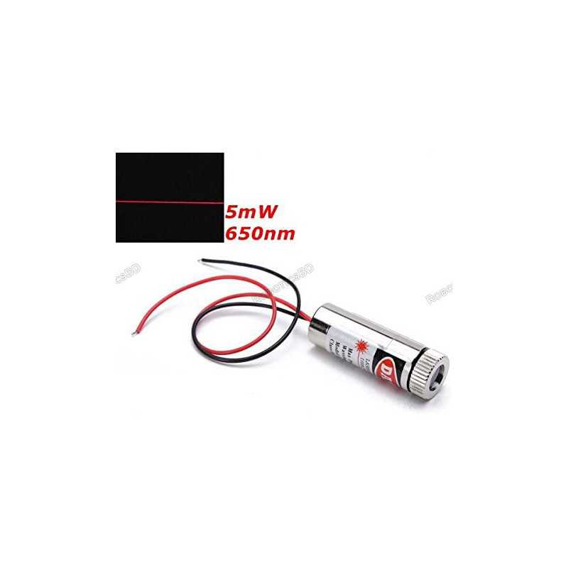 650nm 5mW Focusable Red Line Laser Module Laser Generator Diode Robotics Bangladesh 650nm 5mW Focusable Red Line Laser Module Laser Generator Diode Robotics Bangladesh