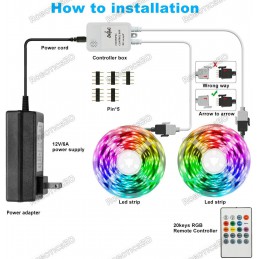 RGB Multicolor Lighting LED 16.