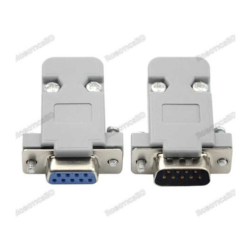 DB-9/ DE-9 Connector, DB9 RS232 (Pair) Robotics Bangladesh DB-9/ DE-9 Connector, DB9 RS232 (Pair) Robotics Bangladesh