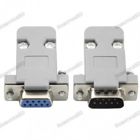 DB-9/ DE-9 Connector, DB9 RS232 (Pair) Robotics Bangladesh