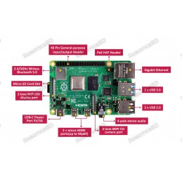 Raspberry Pi 4 Computer Complete Set with Argon One V2 Case Robotics Bangladesh