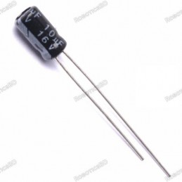 10uf 16v Capacitor ( pack of 5) Robotics Bangladesh