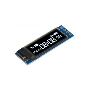 0.91 inch 128x32 Blue OLED Display Module with I2C/IIC Serial Interface Robotics Bangladesh