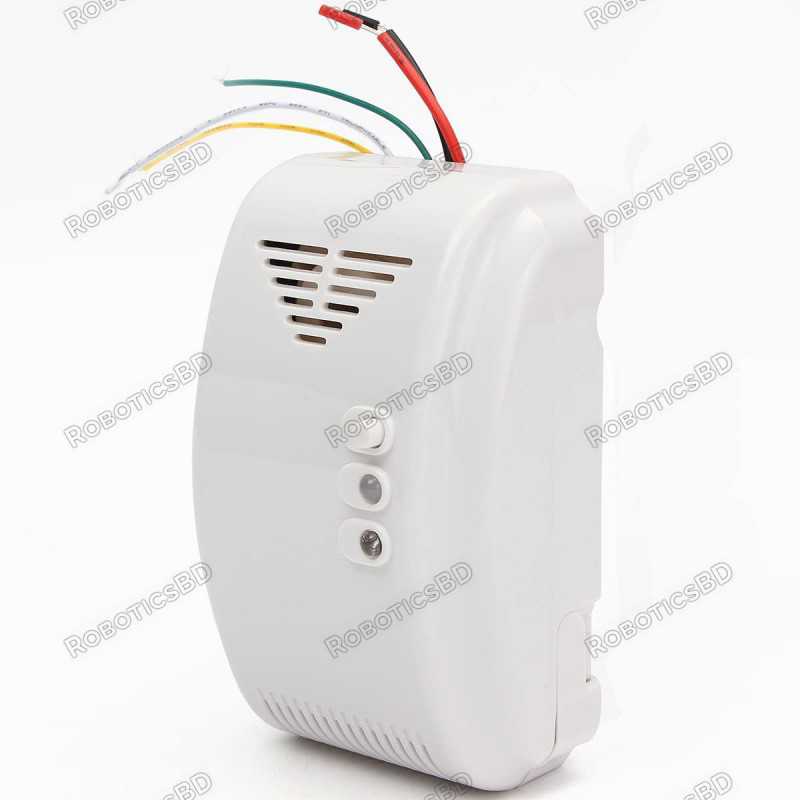12V Gas Detector Sensor Alarm Propane Butane LPG Natural Robotics Bangladesh 12V Gas Detector Sensor Alarm Propane Butane LPG Natural Robotics Bangladesh
