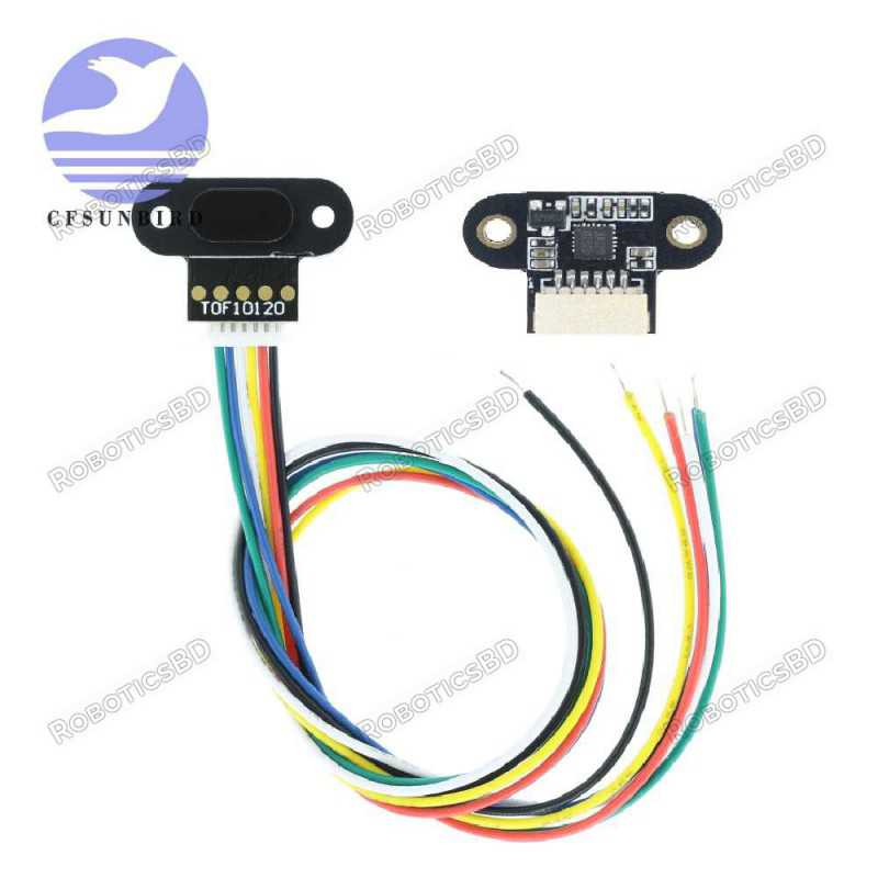 TOF10120 Laser Range Sensor Module Distance Sensor Robotics Bangladesh TOF10120 Laser Range Sensor Module Distance Sensor Robotics Bangladesh