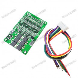 7S 24V 20A Balancing Li-ion 18650 BMS Protection Board Robotics Bangladesh