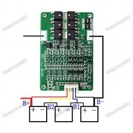 7S 24V 20A Balancing Li-ion 18650 BMS Protection Board Robotics Bangladesh