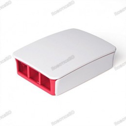 Raspberry Pi 4 Case – Red/White Robotics Bangladesh