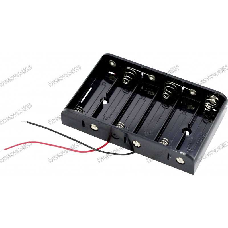 Battery Holder 6xAA Robotics Bangladesh Battery Holder 6xAA Robotics Bangladesh