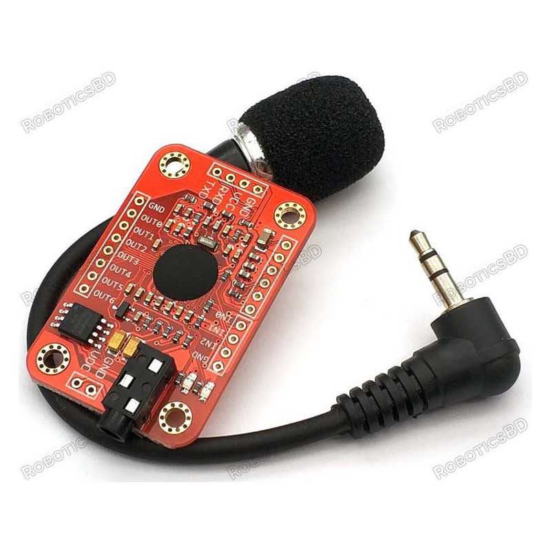 Voice Recognition Module Kit V3 (Elechouse) Robotics Bangladesh Voice Recognition Module Kit V3 (Elechouse) Robotics Bangladesh