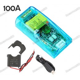 PZEM-004T V3.0 AC Digital Multifunction Meter Watt Power Volt Amp With Coil 100A Robotics Bangladesh