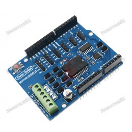 Dual Channel Motor Driver Shield For Arduino Robotics Bangladesh