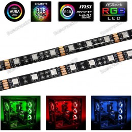 5050 12V RGB LED Strip For Computer Case 5x.