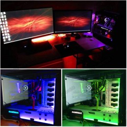 5050 12V RGB LED Strip For Computer Case 5x.