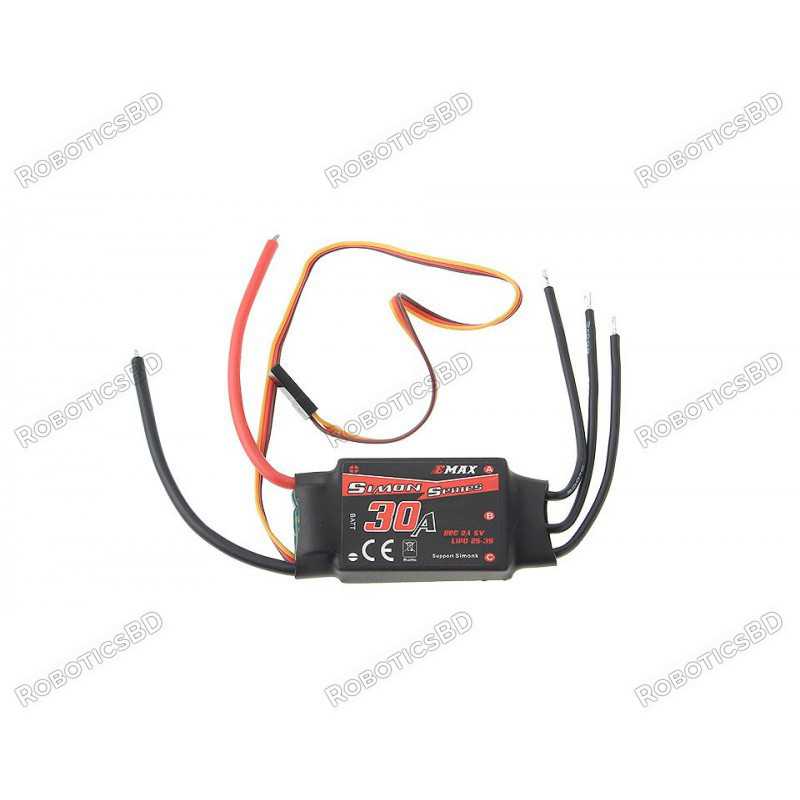 Emax SimonK Series Multirotor 30A Brushless ESC Robotics Bangladesh Emax SimonK Series Multirotor 30A Brushless ESC Robotics Bangladesh